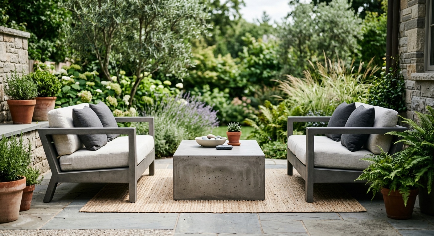 Small concrete patio ideas