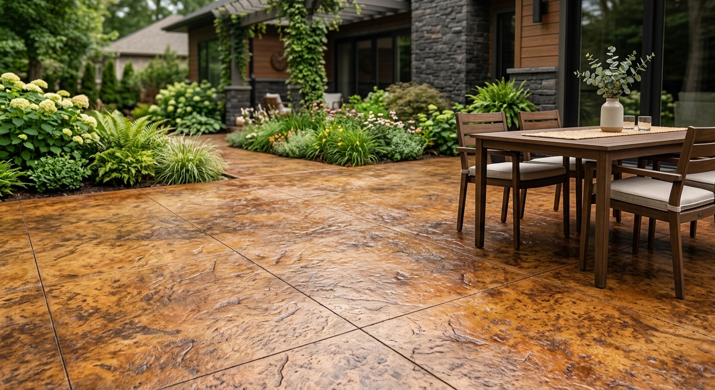 How to Stain and Finish a Concrete Patio Like a Pro